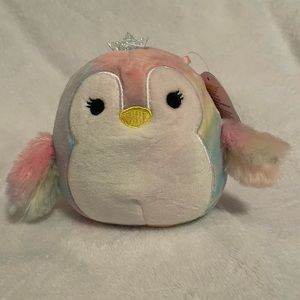 NWT Squishmallow Louisa the Penguin pastel